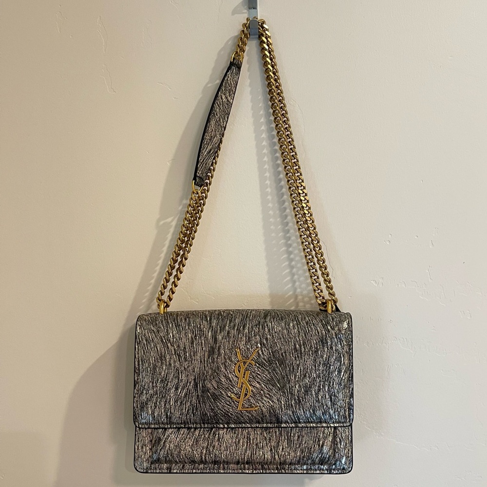 YSL metallic bag FANTASY piece
